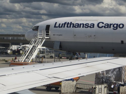 Lufthansa Cargo MD-11F in FRA